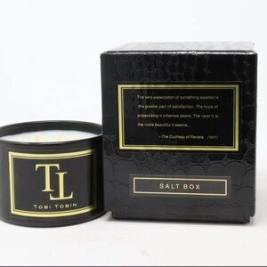 Candle Tobi Tobin Salt Box 4 oz candle